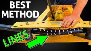 Harbor Freight Pipe Bender  Best Method - Handrail Build Start To Finish - Smooth Bends Every Time