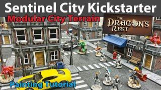 Sentinel City Kickstarter by Dragons Rest Modular 3D Terrain for Marvel Zombies