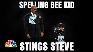 Little Big Shots  Steve Harvey and Akash Funny Spelling Bee  Season 1 2016