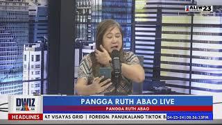 PANGGA RUTH ABAO LIVE  APRIL 25 2024