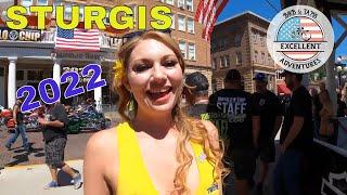 Sturgis Main Street  Deadwood  Girls Girls & Girls