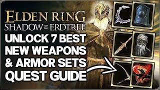 Shadow of the Erdtree - This Hidden Quest = 7 INSANE New Weapons & Armor - Leda Guide - Elden Ring