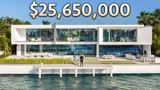 Touring a $25000000 Waterfront Home with a FLOATING BEDROOM