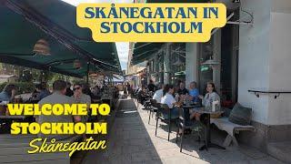 Skånegatan in Stockholm is the Weekend place to be