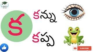 హల్లులు- పదాలు Hallulu-Padaalu inTelugu  Telugu Alphabetswords Telugu Alphabetswith words