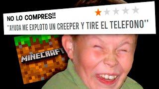 RESEÑAS de Minecraft con 1 estrella...