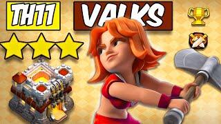 Th11 Valkyrie Attack Strategy 2023  Town hall 11 Valks Attack