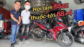 Gặp chủ xe Ex150 sau khi được vô thuốc 68+4 và test 1000km