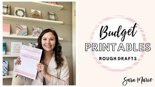 PRINTABLES  Printable Draft Budget & Sinking Funds Sheet  Sara Marie Stickers 