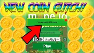 Mope.io *NEW* COIN GLITCH  GAINING +50 000 COINS AFTER DEATH  Beta.Mope.io New Update