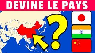 Devine le PAYS sur la CARTE du Monde ️  Quiz Géographie