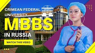 Crimea Federal Medical University Russia Fee Cost Hostel & Reviews  MBBS in Russia