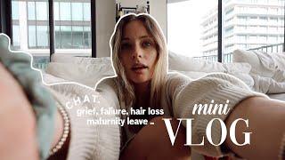 mini vlog hair loss grief 3 years later & maternity leave chat