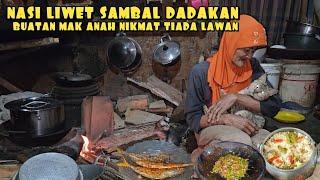 WAH SEENAK INI DI MASAKIN NASI LIWET SAMBAL DADAKAN SAMA MAK ANAH  MANGPEP VLOG