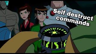 Ben 10 Hero Time v115 Self destruct command