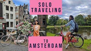 Indian Girl Backpacking in Europe Amsterdam  Sejal Kumar