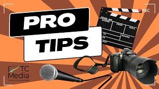 Pro tips #4 Bad vs. Good Audio