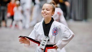 Yuki Yang   2024 U.S. World Open & Kombat Taekwondo Championships Highlights