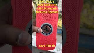 RFL Vision VSN-MBTS-02 mini Bluetooth portable speaker Short review  Jk mix