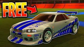 How To Get NISSAN SKYLINE For FREE In Season 15 Of Rocket League