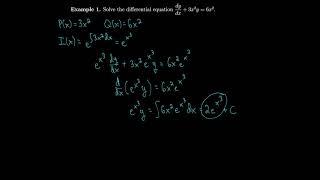 Calculus 9.5 Linear Equations