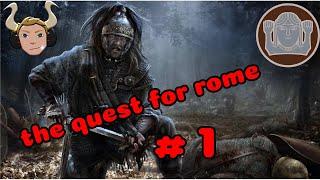 STARTING OUR QUEST TO ROME TOTAL WAR ROME 2 IMPERATOR OF AUGUSTUS CAMPAIGN PART 1