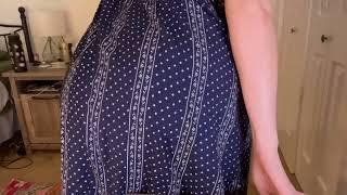 Farting in dress