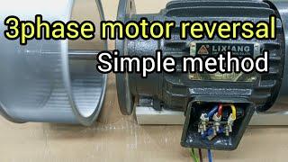 HOW TO REVERSE 3PHASE MOTOR