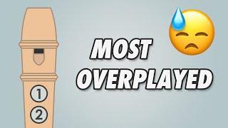 The Most Overplayed Songs on Recorder #Shorts #RecorderSongs #Recorder
