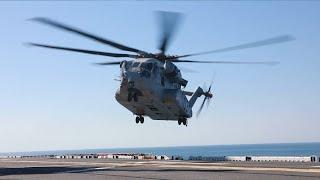 CH-53K King Stallion Stretches its Legs at Sea