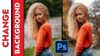 Mengubah Latar Belakang Foto dalam Satu Menit - Tutorial Photoshop