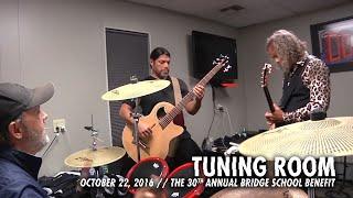 Metallica Tuning Room Bridge School Benefit Mountain View CA - October 22 2016