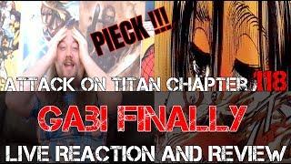 進撃の巨人 Attack on Titan Chapter 118 Live Reaction and Review. Gabi Finally Sees the ERROR OF HER WAYS