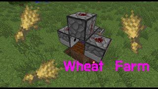 How To Make a 1.12.1 AUTO-Wheat Farm