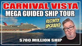 Carnival Vista Ship Tour  $780 Million Cruise Ship