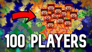 Me vs an ARMY of 100 PLAYERS in MINECRAFT