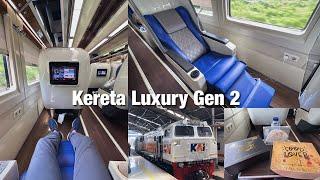 Review Kereta Api ARGO PARAHYANGAN LUXURY  Bandung - Gambir