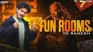  Lets Join Fun Rooms BGMI  Classics BGMI  Live Telugu LIVE ON TELUGU GAMER