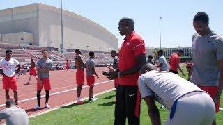 Workout Wednesday Carl Lewis & Houston Sprinters