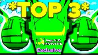 TOP 3 YouTubers Hatching HUGE M-10 PROTOTYPE