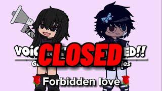 ‼️VOICE ACTORS NEEDED‼️CLOSED gacha Club voice acted series forbidden love