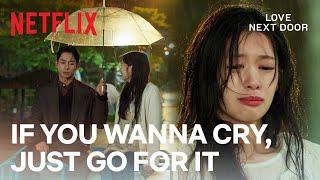 Hae-in and So-min share memories in the rain  Love Next Door Ep 2  Netflix ENG SUB