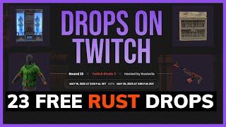 New Rust Item Drops - Twitch Rivals 3