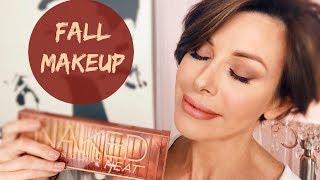 Fall Makeup Tutorial  Urban Decay Naked Heat Palette