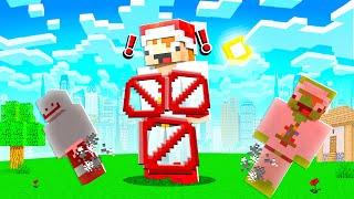 EKİPLE 1x1 ALANDA HAYATTA KALMAK - Minecraft