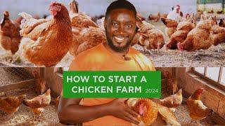 How to start ChickenPoultry farming for Beginners 2024Meet the young man profiting from farming.