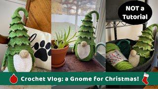 Crochet Vlog & Pattern Review - Not a Tutorial  Christmas Tree Gnome Pattern by Mufficorncrochet