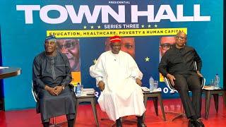 ARISE News Presidential Town Hall Series Three On Education Healthcare Poverty & Human Capital