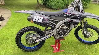 2017 Yamaha YZF 250 blast in woods Yz 250f