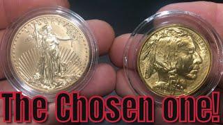 The American Gold Eagle & The American Gold Buffalo Bullion coin Which is the chosen one?